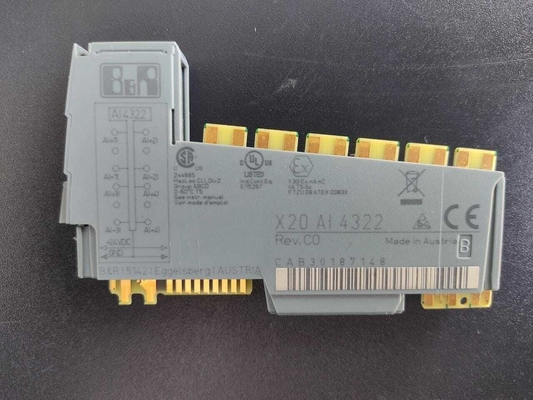 МАМЫ МАМ вводов аналога 0 до 20 модуля 4 I/O СИСТЕМЫ PLC X20AI4322 B&amp;R X20/4 до 20