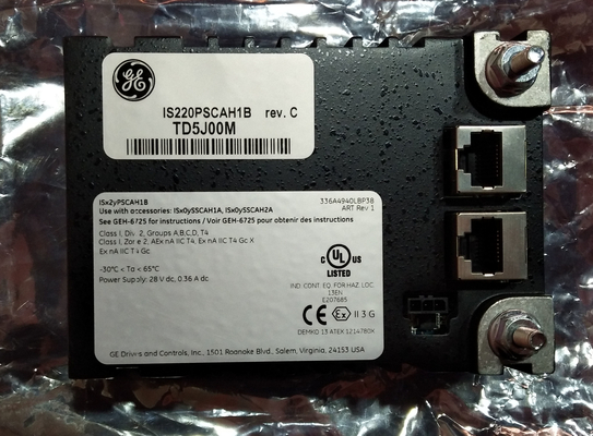 GE IS220PSCAH1A GENERAL ELECTRIC IS200 I/O Pack Module для применения в промышленной автоматизации на складе