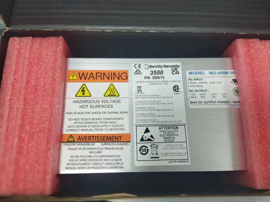 Bently Nevada 3500/15 106M1079-01 Электроснабжение Универсальный модуль питания переменного тока