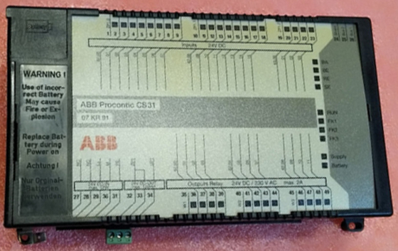 ABB 07KR91 GJR5250000R0303 Базовый блок 07 KR 91, 230 VAC Процессорный модуль