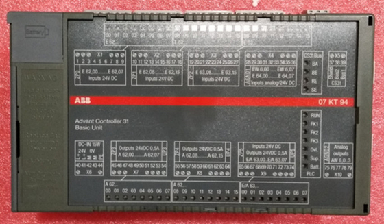 ABB 07KT94 GJR5252100R0101 Адвантный контроллер 31 Базовый блок на складе 07KT94