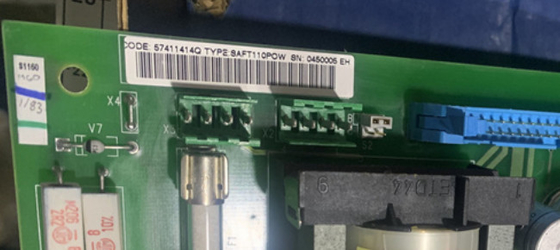 ABB SAFT 110 POW 57411414 Электроснабжающая панель На складе Новая 57411414
