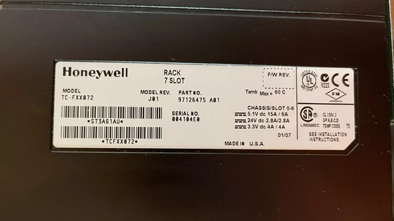 TC-FXX072 Honeywell 7 Слот Карточная стойка Шасси для модуля DCS Модуль PLC