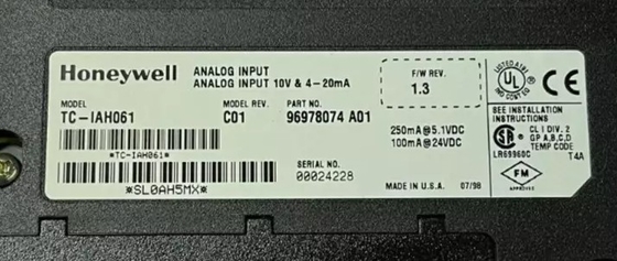 TC-IAH061 Honeywell Experion Аналоговый входный модуль PCL Модуль на складе