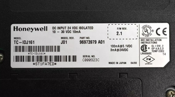 TC-IDJ161 Honeywell Digital Input Module Дискретное модуль постоянного тока на складе