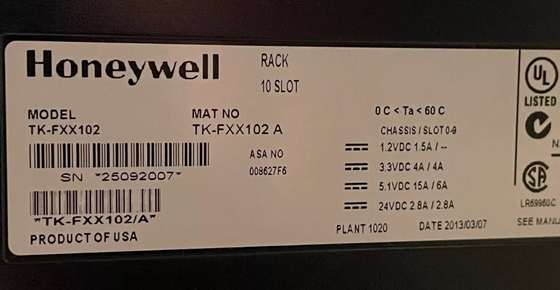 TK-FXX102 Honeywell 10 Раковина для стыковки шасси модуль I/O модуль PLC модуль DCS части