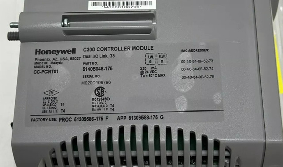 CC-PCNT01 Модуль управления Honeywell C300 DCS Parts PLC Module