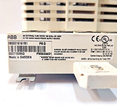 ABB PM864AK01 3BSE018161R1 AC 800M Процессорный блок Модуль ввода/вывода процессора