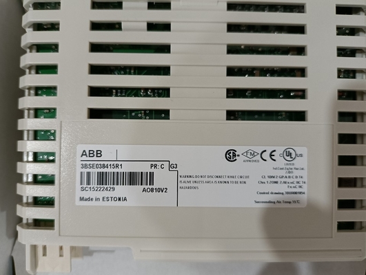 ABB AO810V2 3BSE038415R1 Аналоговый выходный модуль S800 I/O модуль 8 каналов