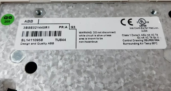 ABB TU844 3BSE021445R1 Редундальный модуль Окончательный блок DCS Части модуль PLC