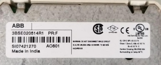 ABB AO801 3BSE020514R1 Аналоговый выходный модуль 8 каналов