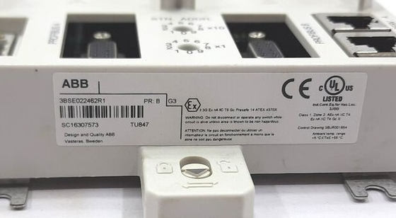 ABB TU847 3BSE022462R1 Модуль окончания блока S800 I/O Модуль на складе