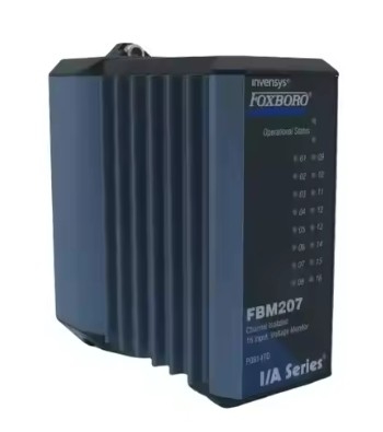 Foxboro FBM207 Монитор напряжения / Контактный входный модуль поддерживает 16 дискретных входных сигналов