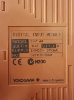 SDV144-S13 YOKOGAWA Аналогово-цифровой модуль ввода/вывода выходов 4 до 20 мА Сигналы в поле Двойной избыточный