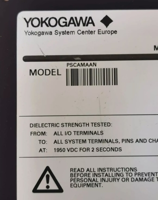 PSCAMAAN YOKOGAWA Поставщик критических аналоговых модулей