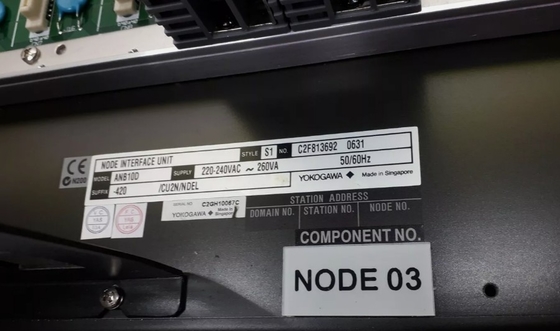 ANB10D-420 YOKOGAWA ESB Bus Node Units Полевое управление N-IO/FIO Система аналогового I/O Сигнального модуля Двойной избыточный