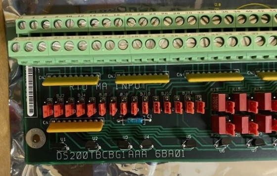 DS200TBCBG1A GE TBCB Termination Module I/O Control Board Mark V Турбинный шкаф