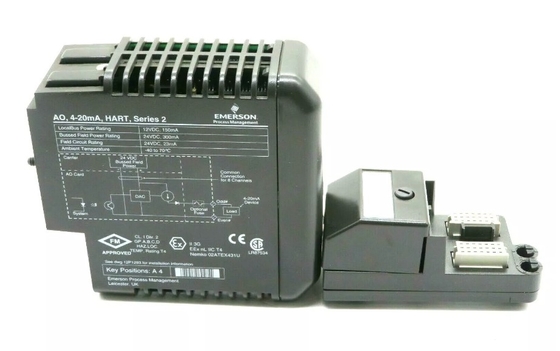 KJ3221X1-BA1 Emerson AO 8-канал 4-20 mA HART серия 2 избыточная карта