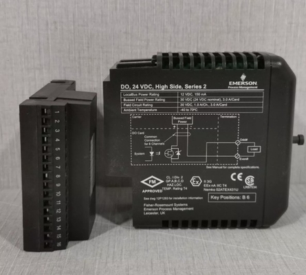 KJ3201X1-EA1 Emerson Red Дискретное терминальное блокирование