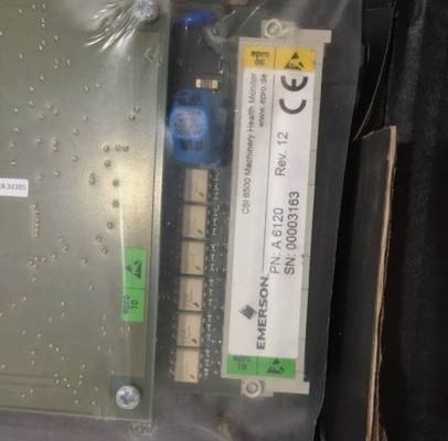 A6120 Emerson Case Монитор сейсмических вибраций