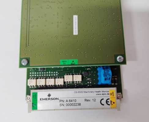 A6410 Монитор расширения клапана и корпуса Emerson для AMS 6500 Монитор состояния машины