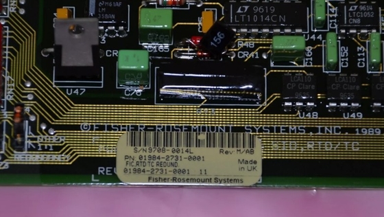 01984-2731-0001 Emerson FIC RTD/TC Круговая плата