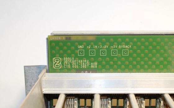 RF533 3BSE014227R1 BB510 3BSE001693R2 ABB Subrack 12SU Включая заднюю плоскость