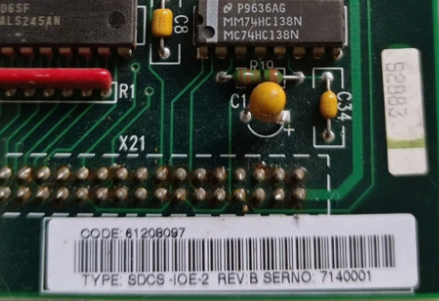 SDCS-IOE-2C 64018019 ПЛАТА ИЗМЕРЕНИЙ ABB