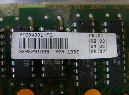 YPH105E YT204001-FC ABB Цифровая скорость ввода