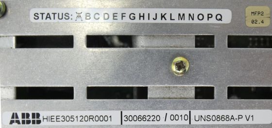UNS0868A-P V1 HIEE305120R0001 ABB Версия A Модуль питания