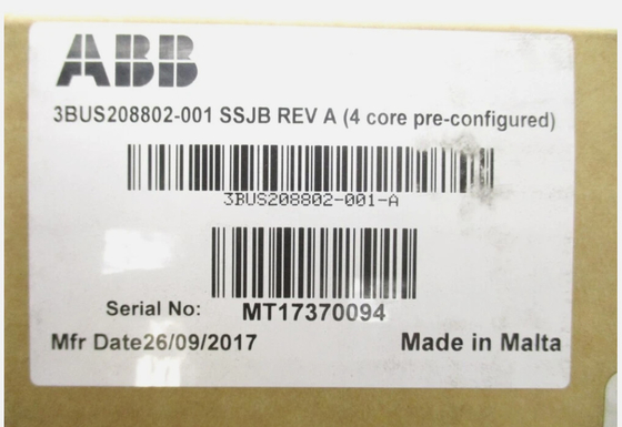 3BUS208802-001 ПЛАТА ПЕРЕХОДНИКА СТАНДАРТНОГО СИГНАЛА ABB