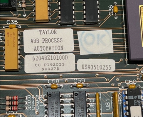 6204BZ10100D Плата ЦП ABB