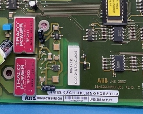 UNS2882A-P,V1 3BHE003855R0001 Плата интерфейса ABB