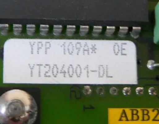 YPP109A YT204001-HS ABB Плата управления скоростью
