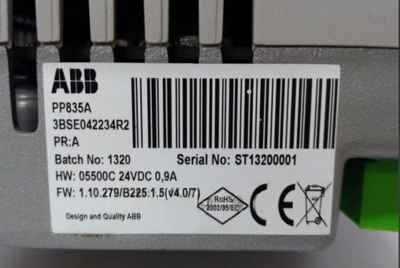 PP835A 3BSE042234R2 Сенсорная панель ABB
