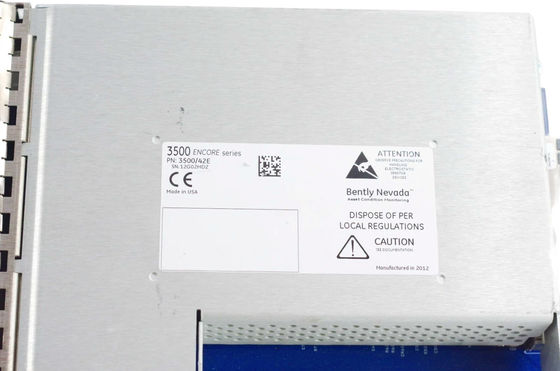 Bently Nevada 3500/42E Улучшенный вибрационный монитор модуль 4-канальный монитор Соответствует стандартам API 670