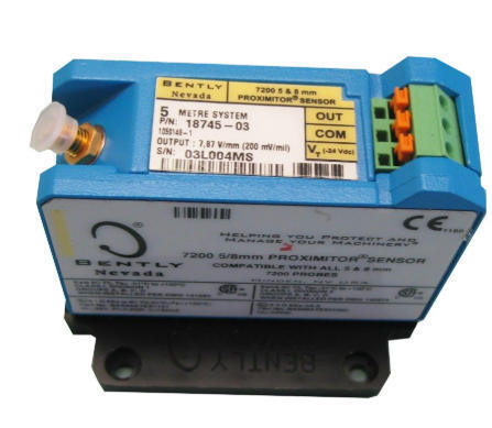 Датчик Proximitor серии 5 и 8 мм Bently Nevada 18745-03 7200