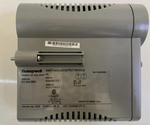 Honeywell CC-PAOH01 16-канальный высокопроизводительный модуль аналогового вывода HART для аналоговых сигналов 4–20 мА