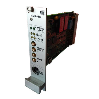 EPRO MMS 6310 удваивают - система управления Dcs монитора MMS6310 ключевого ИМПа ульс канала