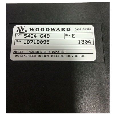 5464 648 DCS PLC модуля канала модуля 8 Woodward сетноой-аналогов