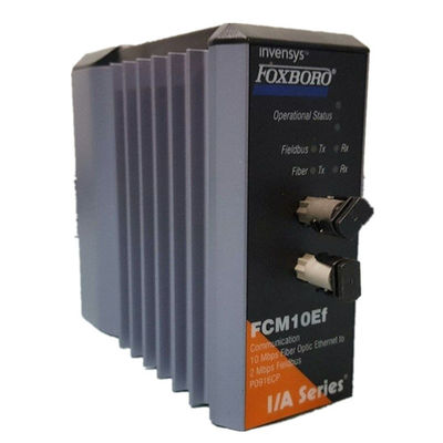 Стекловолокно связи 10Mbps DCS частей FCM10EF Foxboro к 2Mbps Fieldbus P0916CP