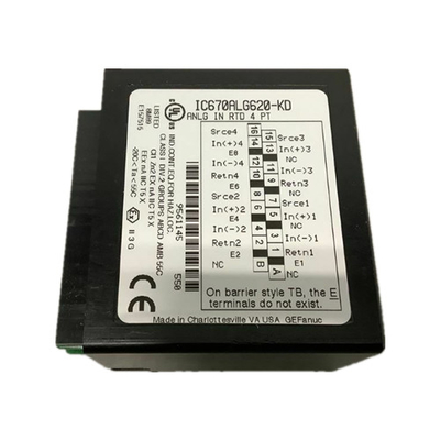 IC670ALG620 ввод аналога RTD канала регулирования возбуждением 4 GE GE Fanuc изолировал 3 провод Дженерал Электрик