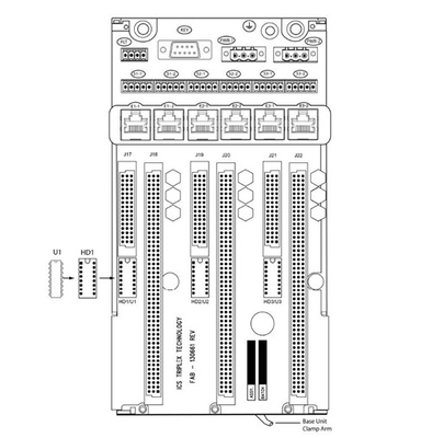 Автоматизация DCS Rockwell PLC регулятора AADvance базового устроиства процессора T9100 Rockwell ICS