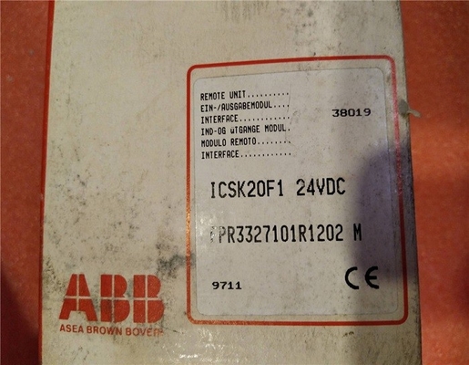 CS ICSK20F1 ABB Procontic 31 часть FPR3327101R1202 PLC удаленного блока CS31 I/O ICSK 20F1 запасная