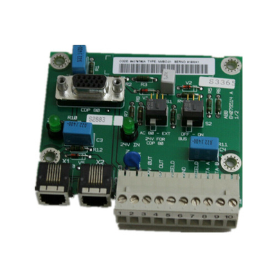 Блока прекращения Modbus приводов MultiDrive серии инвертора ACS600 NMBC-01 ABB части PLC с воздушным охлаждением запасные