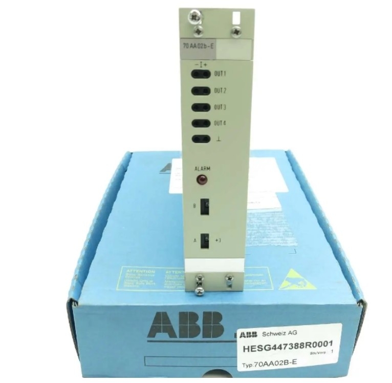70AA02B-E HESG 447388 R1 ABB Модуль управления системой DCS Модуль выхода сигнала напряжения