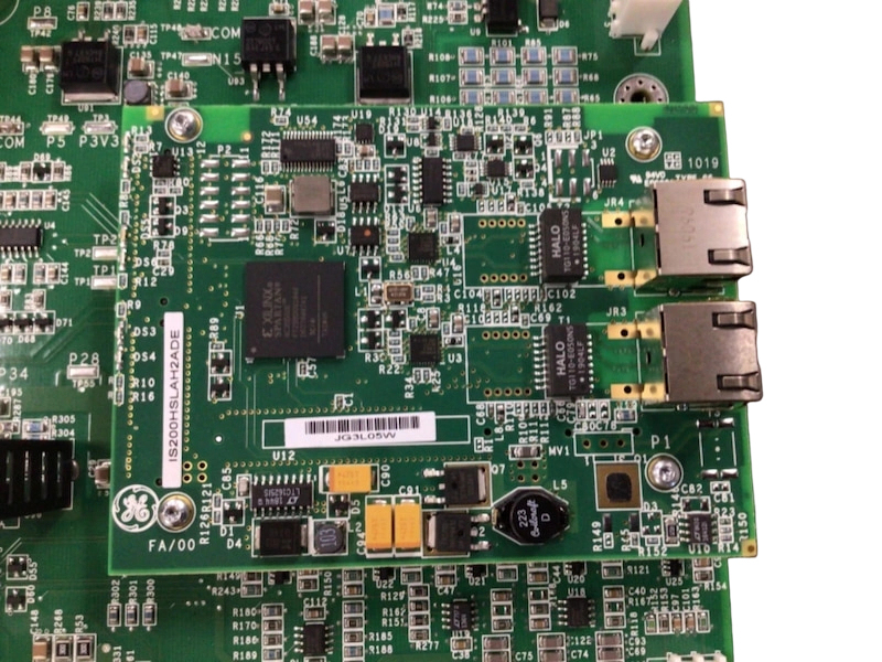 GE IS200HSLAH2AED High-speed Serial Link Interface Board 24VDC for EX2100e Regulator Dual Control System with Two Jack Inputs and Outputs