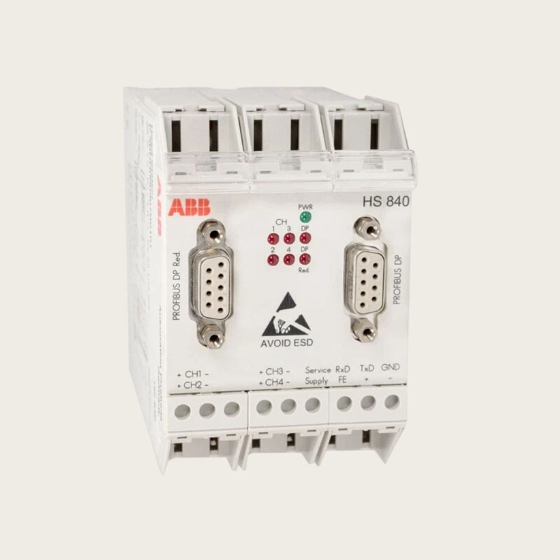 HS840 ABB LD 800P Устройство связи 4-канальной станции для PROFIBUS PA с сетью DP в зоне 2 опасных районов