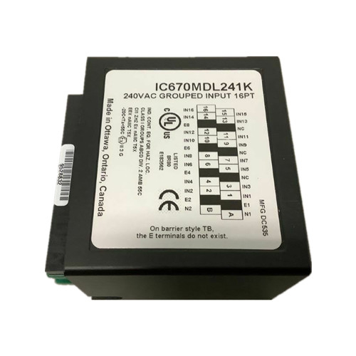 IC670MDL640 Pos I/O 24VDC поля GE GE Fanuc/отрицательный дискретный модуль входного сигнала Дженерал Электрик
