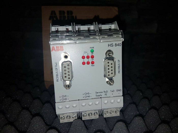 HS840 ABB PROFIBUS соединяя станцию канала прибора 4 главную с частями 3BDH000307R0101 PLC дублирования запасными